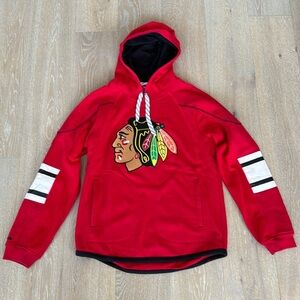 Reebok NHL Face Off Collection Chicago Blackhawks hoodie. Size Medium.